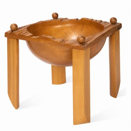 Wooden Table by Antonín Hepnar