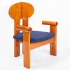 Wooden armchair from the Tatra Museum in Kopřivnice