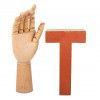 Wooden letter "T"