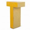Wooden letter "T"