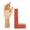 Wooden letter "L"
