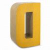 Wooden letter "D"