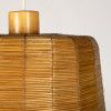 Wicker chandelier