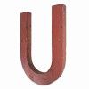 Kovové písmeno "U"